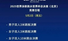 开云体育下载:2025北京跳水世界杯总决赛赛程时间表 中国“梦之队”参赛名单